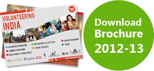 Download Brochure Volunteering India 2012
