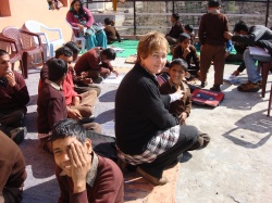 Volunteer in a School for Mentally Challenged and Disabled Children