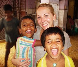 Street children program India