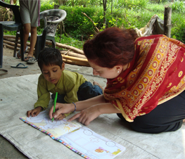 volunteer teaching project