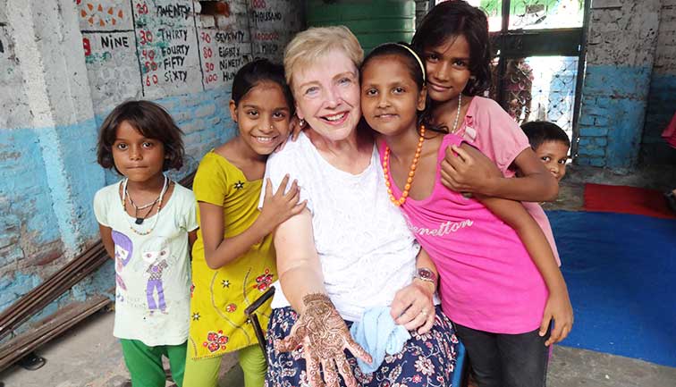 Photo Gallery - Voluntariado de niños de la calle en India