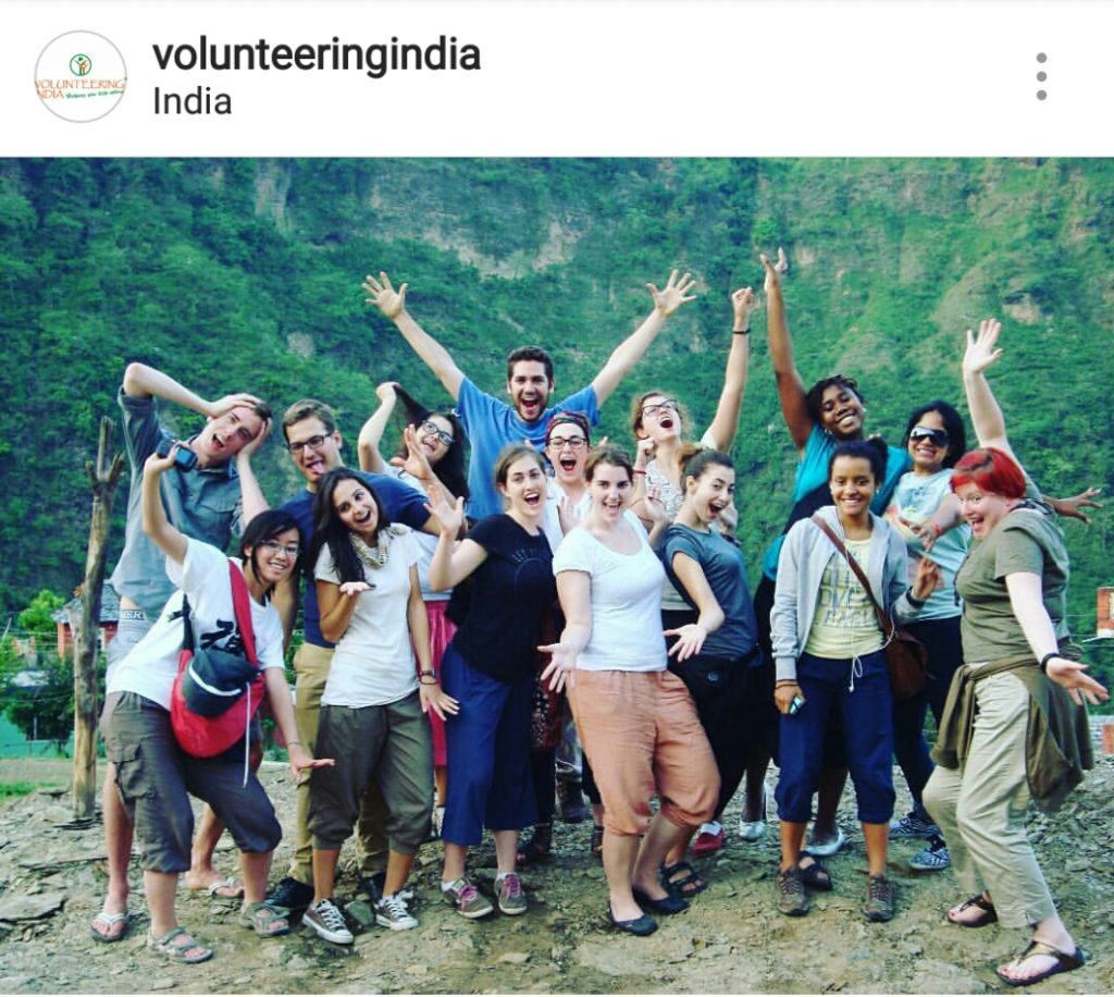 Volunteering work India