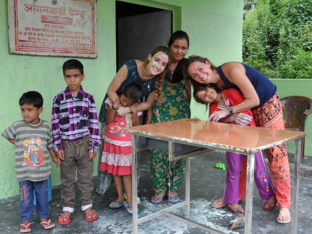 volunteering in India