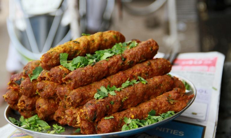 kebabs & biryani at Old Delhi