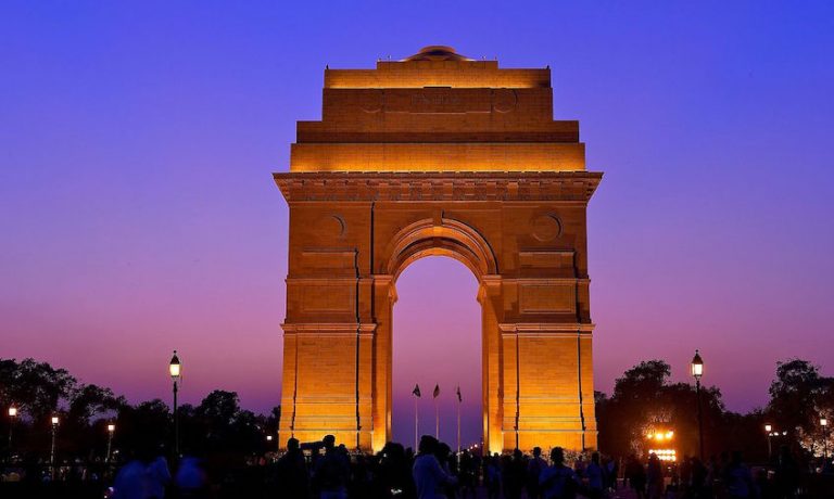 evening at India Gate