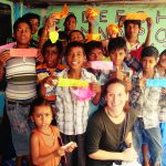 volunteering with children in India