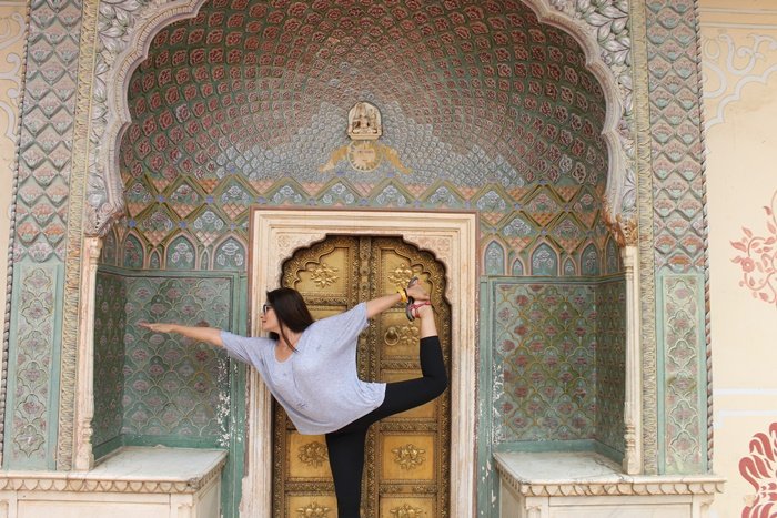 Volunteers on a weekend trip to Jaipur
