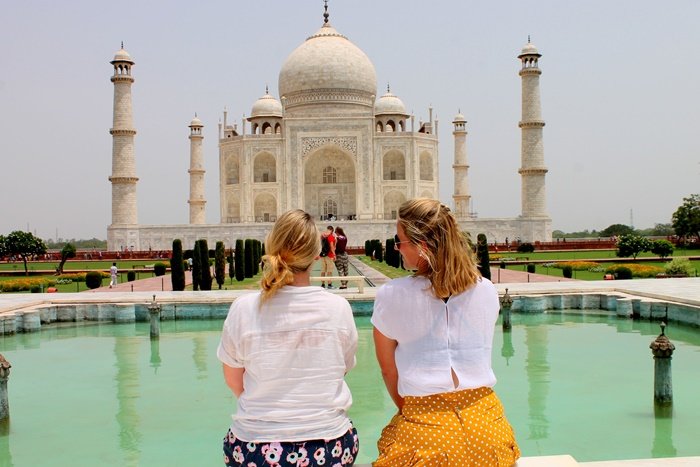 The Taj Mahal in Agra