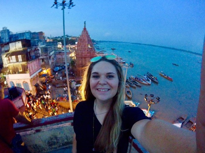 The ghats of Varanasi