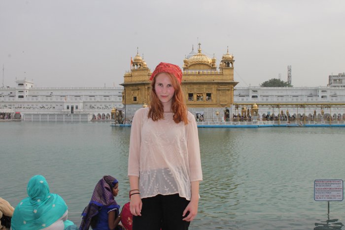 The Golden Temple in Amritsar